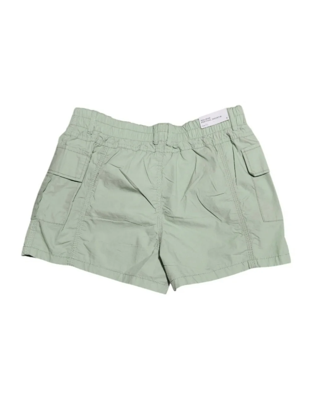 Cargo Shorts Womens Size Small Green Mid Rise